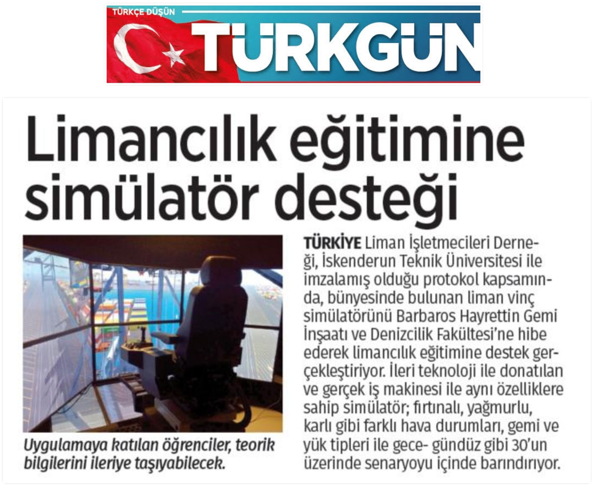 Türkgün – Limancılık Eğitimine Simülatör Desteği